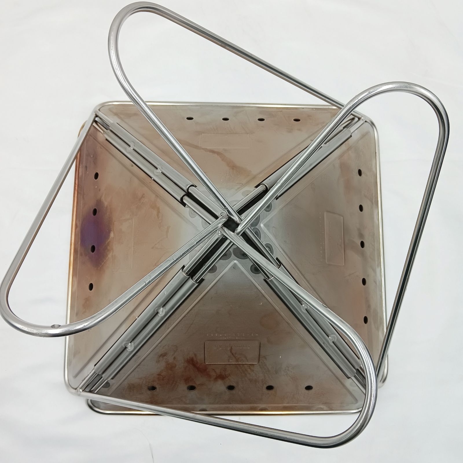 ◇snow peak(スノーピーク) 焚火台Mスターターセット、グリルブリッジM