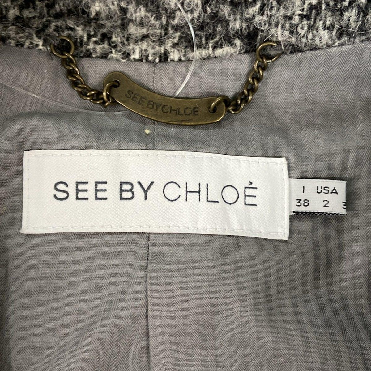 SeeByChloe シーバイクロエ スプリングコート 38 SeeByChloe シーバイクロエ スプリングコート 38 SeeByChloe