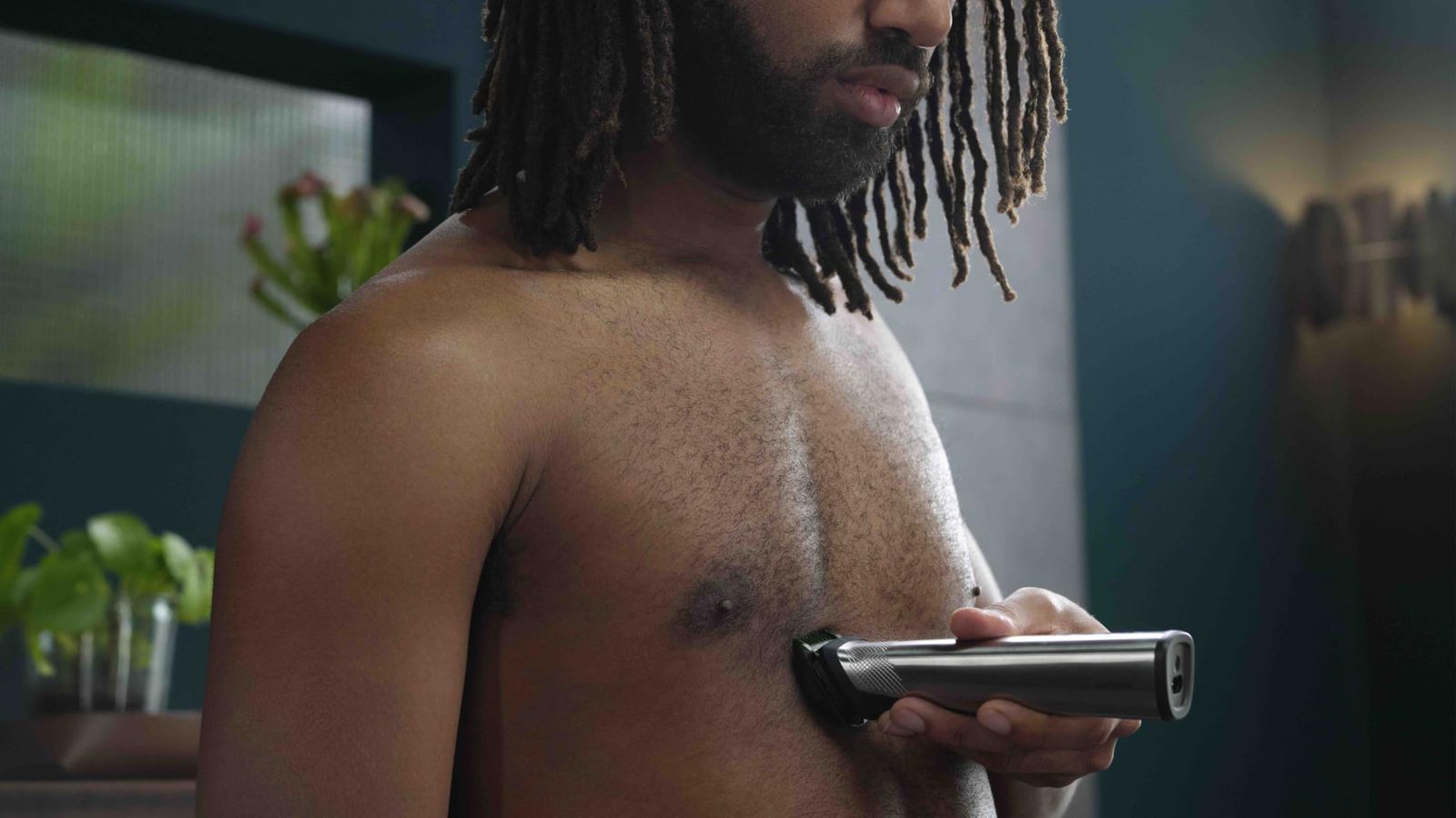  PHILIPS Norelco Multigroom 9000シリーズ MG 9740-18-in-1 精密トリマー 顔 頭 ボディ用 チタンブレード付き バッテリー寿命6時間 防水デザイン パッケージは異なる場合があります WIth Case 耳 鼻毛カッター 脱毛 除毛