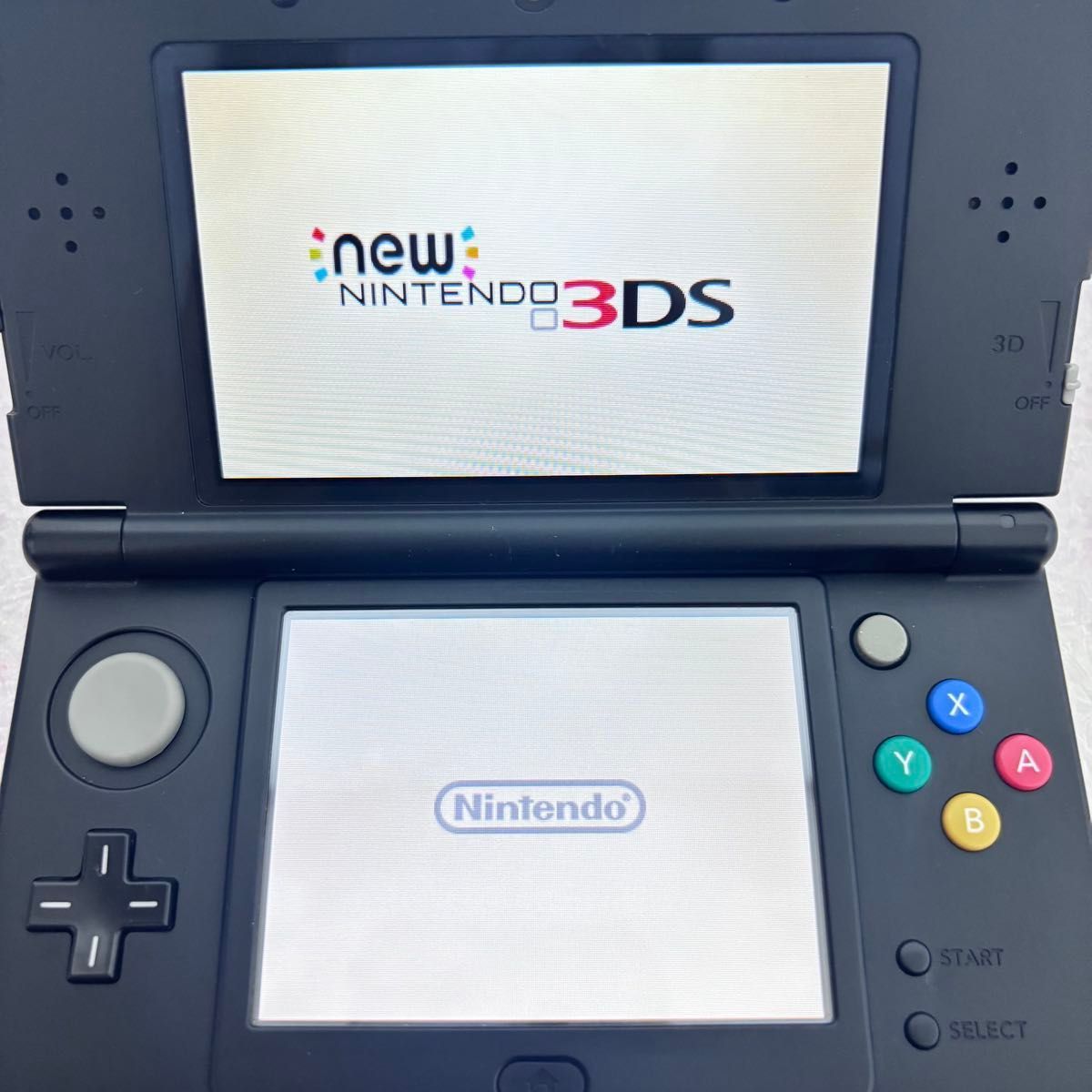  NEWニンテンドー3 DS ブラック スプラトゥーン KTR 001 本体(New 3DS LL) ニンテンドー3DS/2DS