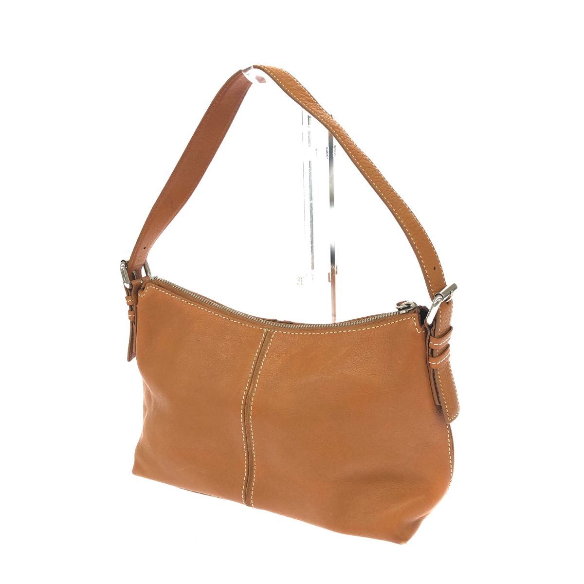 GIVENCHY ジバンシィ ワンショルダーバッグ レザー ブラウン