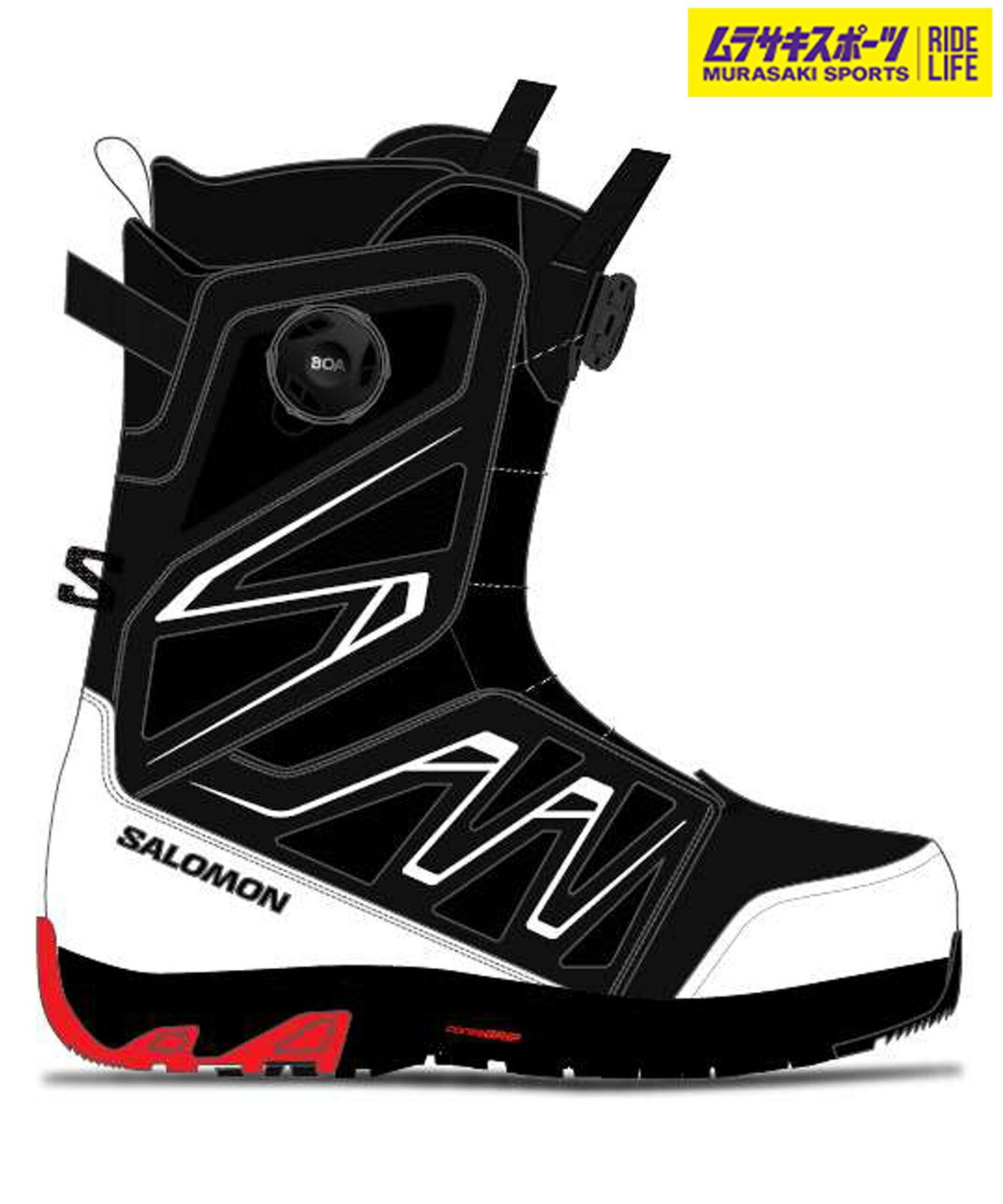 2526】新品 SALOMON サロモン スノーボード ブーツ メンズ LAUNCH BOA