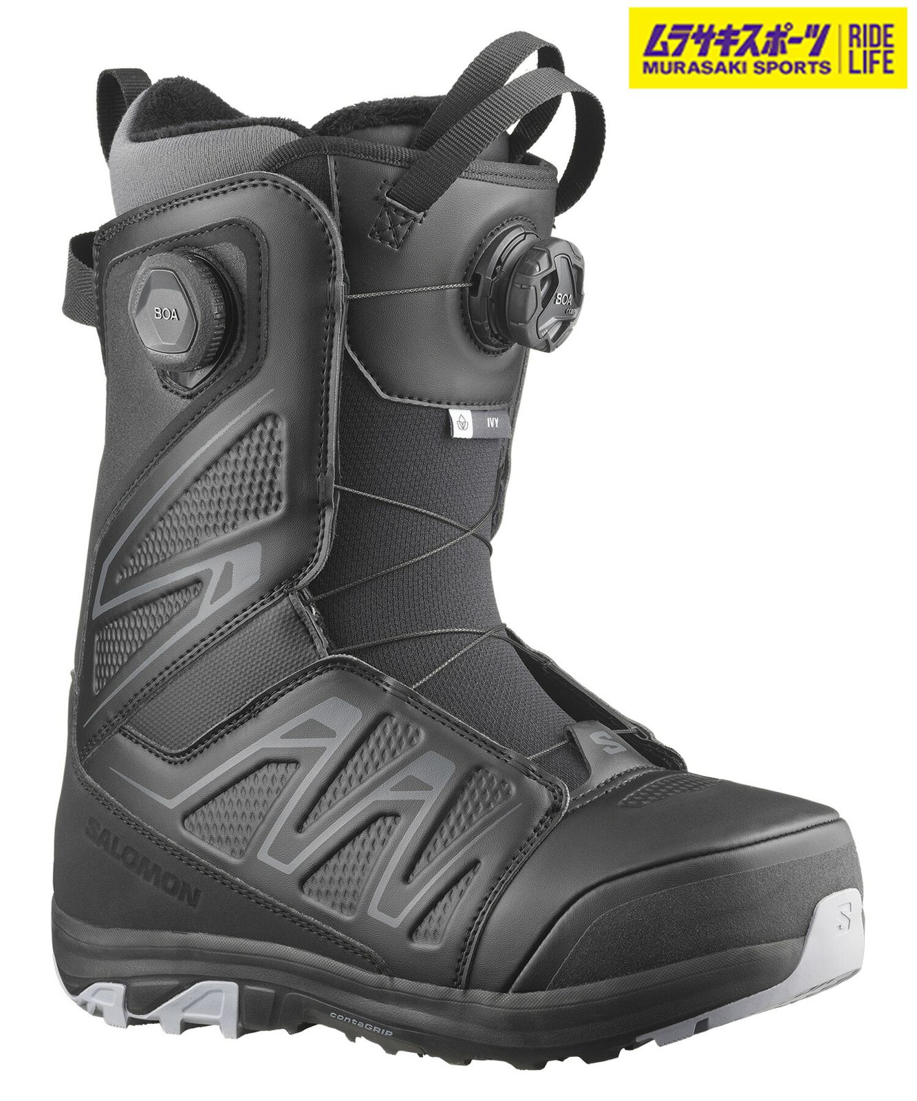 2526 SALOMON サロモン スノーボード ブーツ レディース IVY BOA SJ ムラサキスポーツ 25 26モデル MM C 7