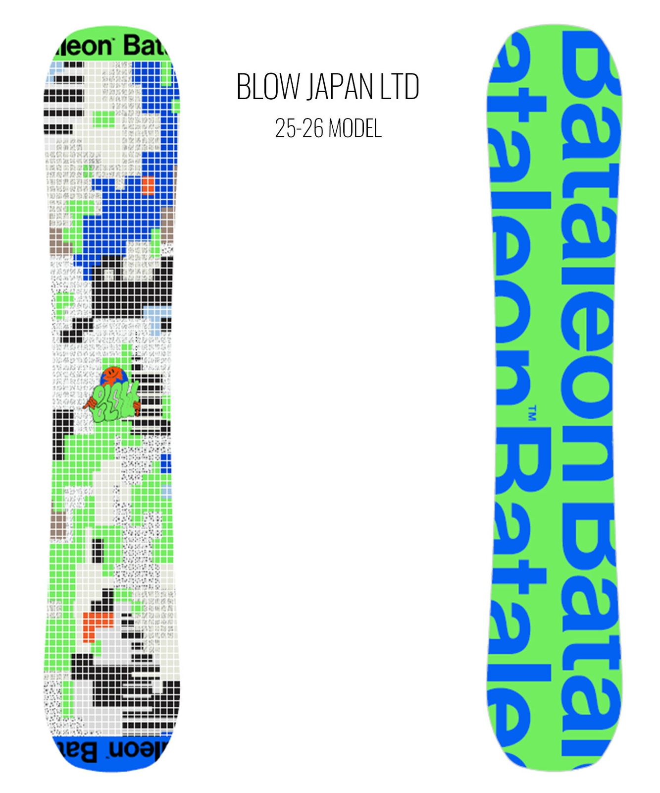 2526】新品 BATALEON バタレオン スノーボード 板 メンズ BLOW JAPAN