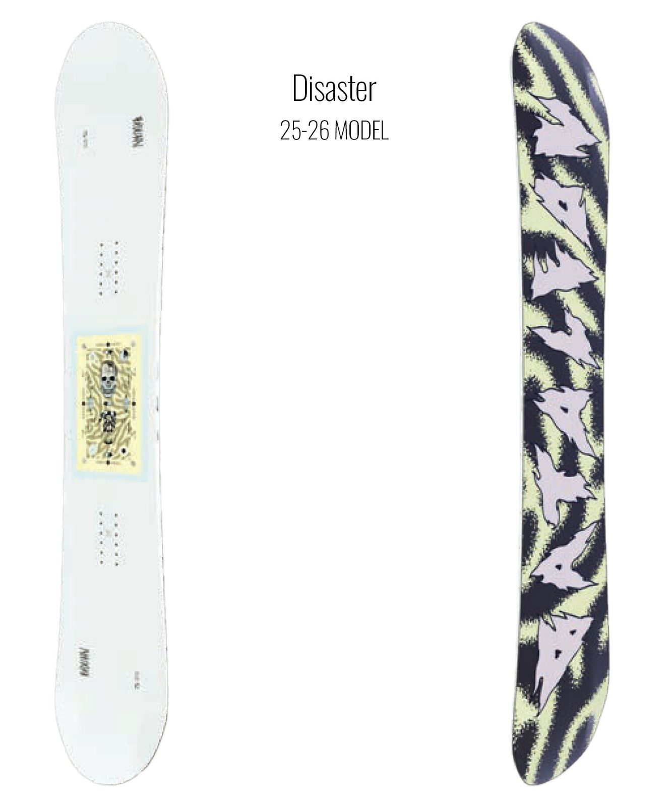 2526】新品 BATALEON バタレオン スノーボード 板 メンズ Disaster