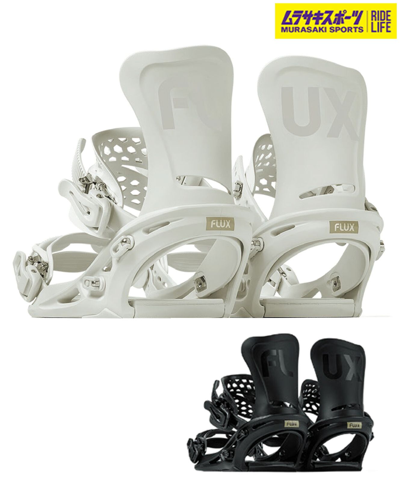 【2526】新品 FLUX フラックス スノーボード バインディング ビンディング レディース GS ムラサキスポーツ 25-26モデル MM C21