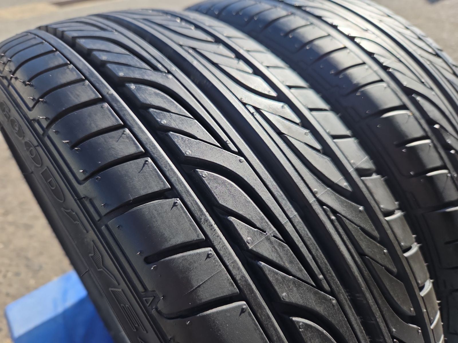  !! 165 45 R 16 2本 グッドイヤー イボ付き N BOX WGN タント ムーブ スペーシア カスタム エブリィ ワゴンR パンクチェック済み 16インチ サマータイヤ ノーマルタイヤ