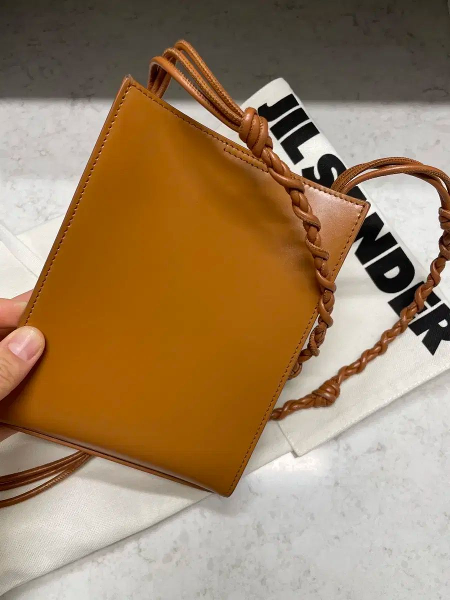 ジルサンダー タンゴバッグ スモール タン