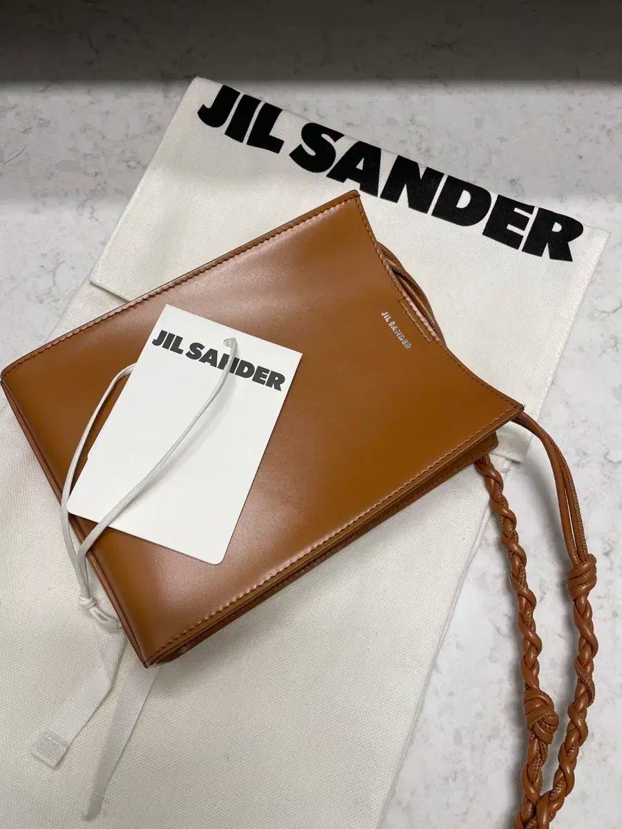 ジルサンダー タンゴバッグ スモール タン