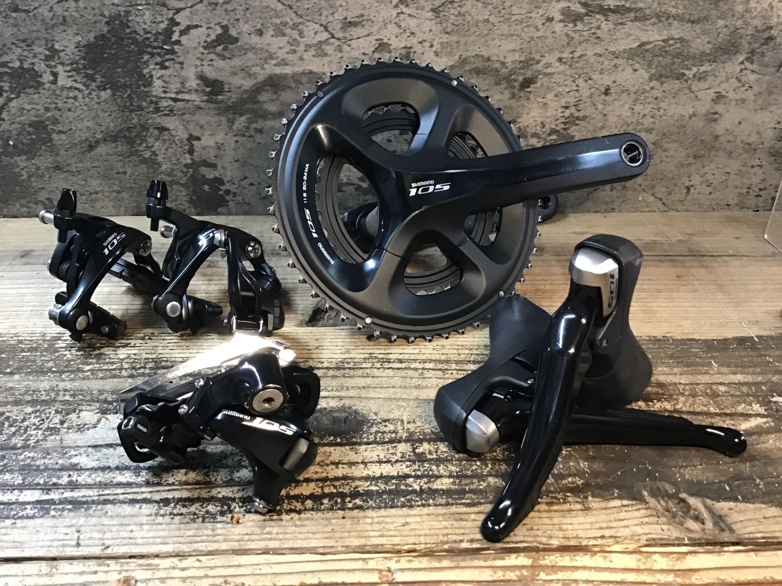 JF 405 シマノ SHIMANO 105 5800 コンポセット STI BR FD バンド31 8 RD SS FC 50 34 T 170 mm