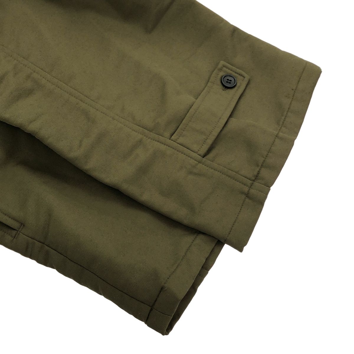 CLANE クラネ 22AW SIDE OPEN WIDE ANORAK ワイドアノラックパーカー 