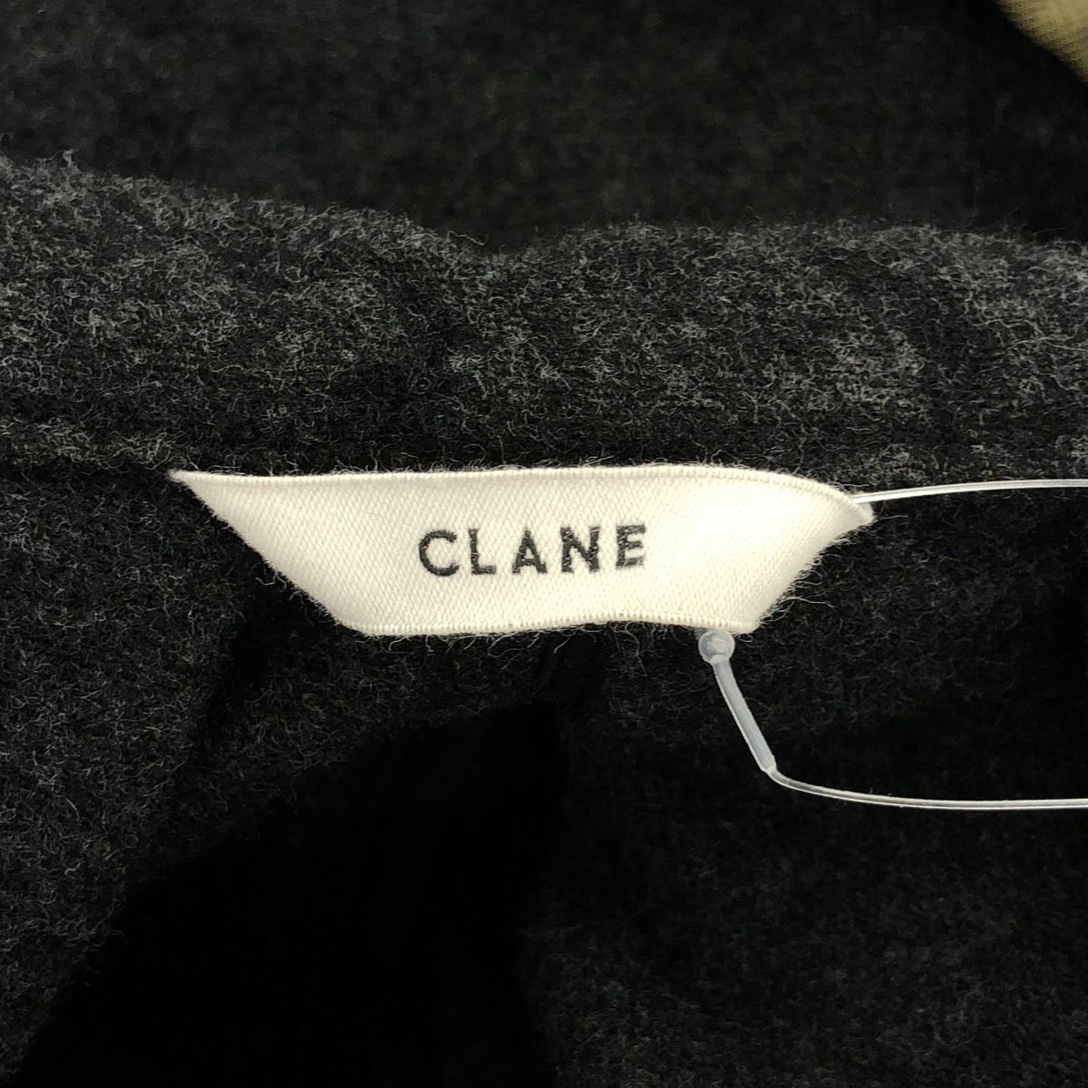 CLANE クラネ 22AW SIDE OPEN WIDE ANORAK ワイドアノラックパーカー 