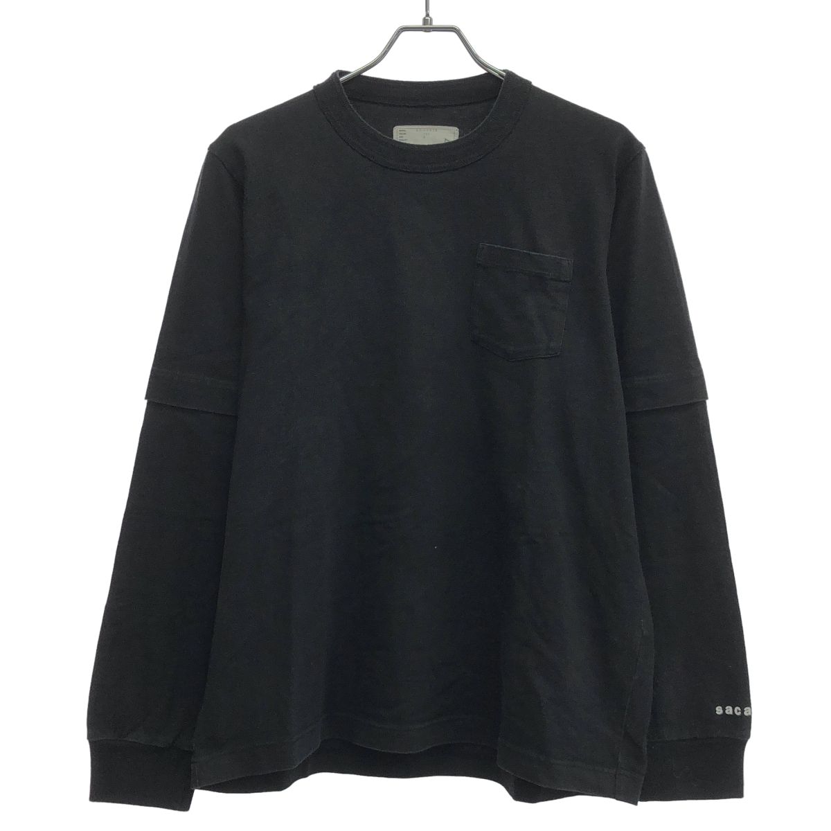 sacai サカイ 23SS Graphic L/S T-Shirt レイヤードカットソー 23 
