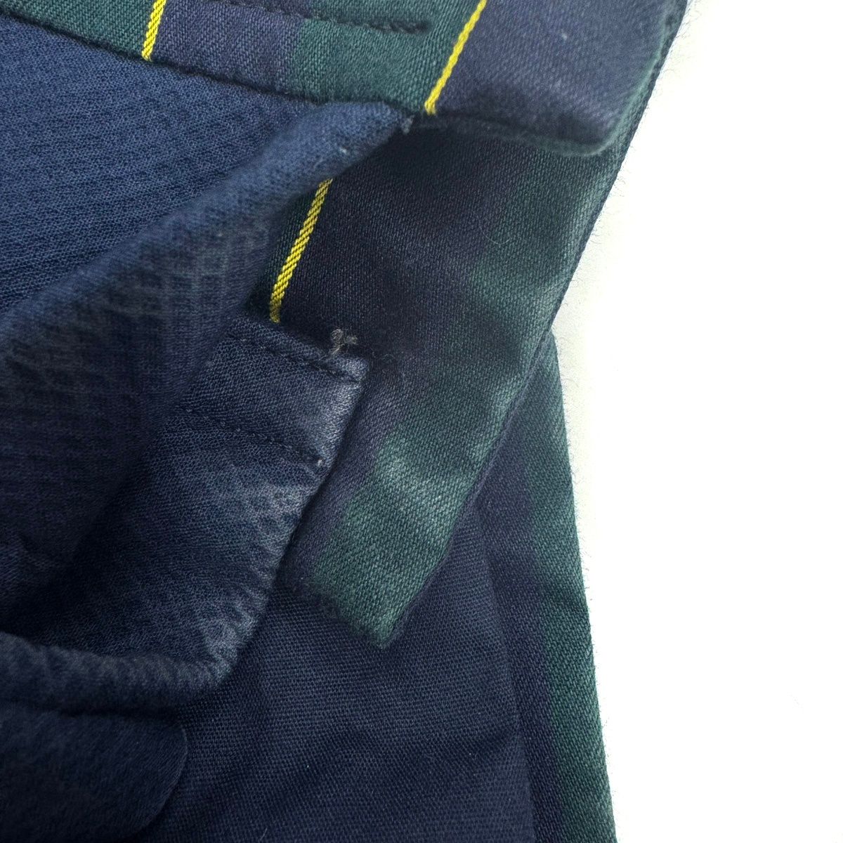 sacai サカイ 18AW ドッキングストライプシャツ 18-04135 ネイビー 2
