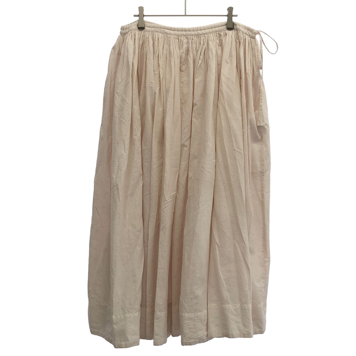 Khadi and Co カディー コー コットンギャザーボリュームスカート 23 060 450 0005 ピンク M