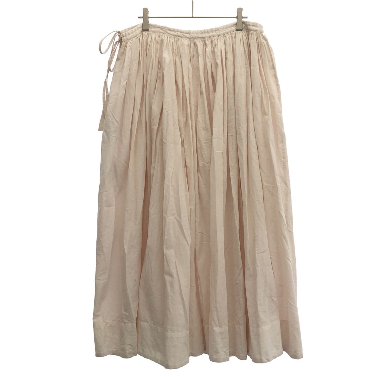 Khadi and Co カディー-コー コットンギャザーボリュームスカート 23-060-450-0005 ピンク M