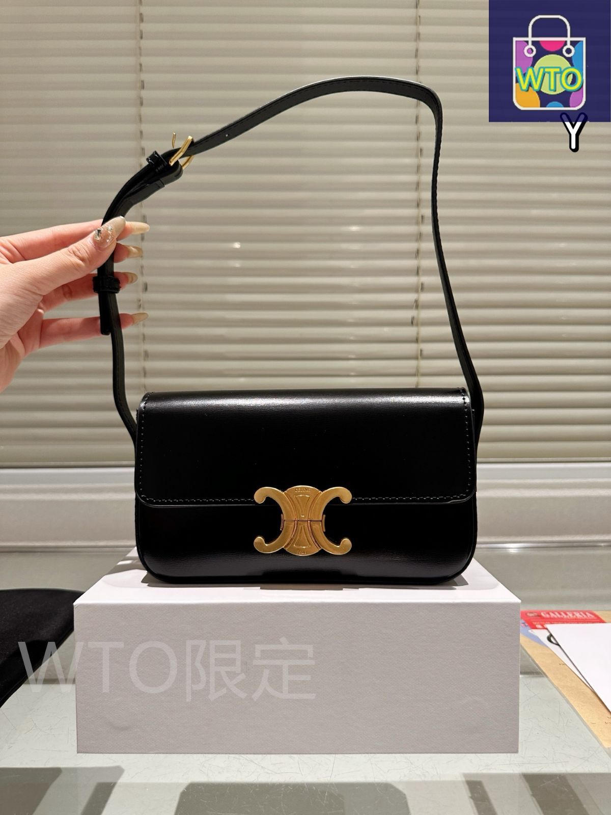 今日特価】Celine セリーヌ トリオンフェシリーズ レトロ感あふれる