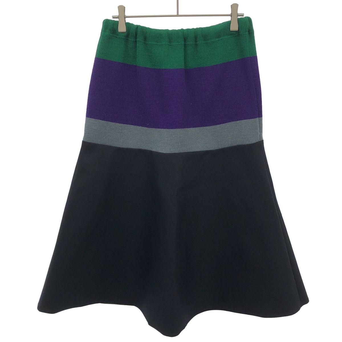 kolor 18 AW ニットドッキングスカート WCL-S 03134 ミックス 1