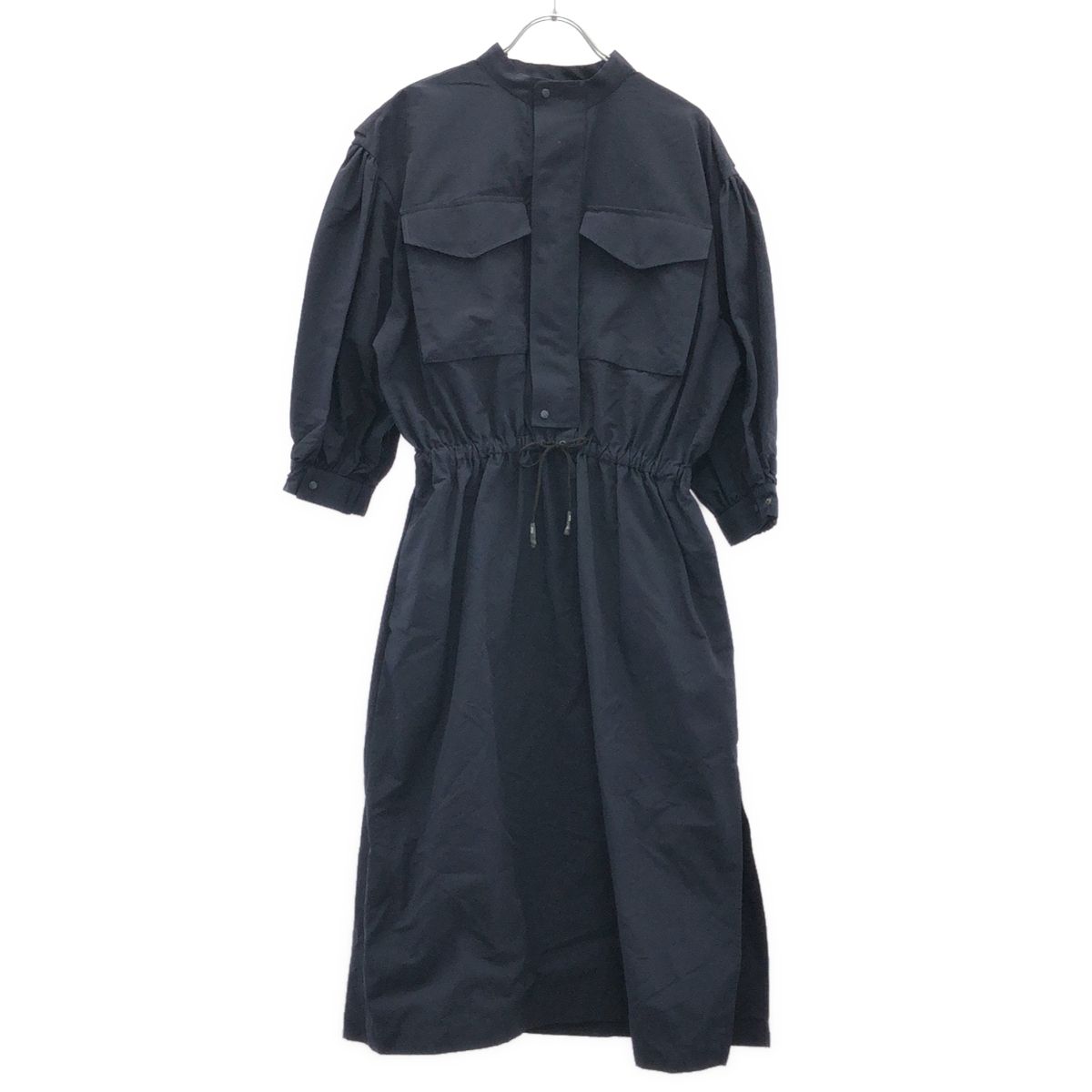 HYKE ハイク 23SS 3/4 Sleeve Dress ロングワンピース 231-16147
