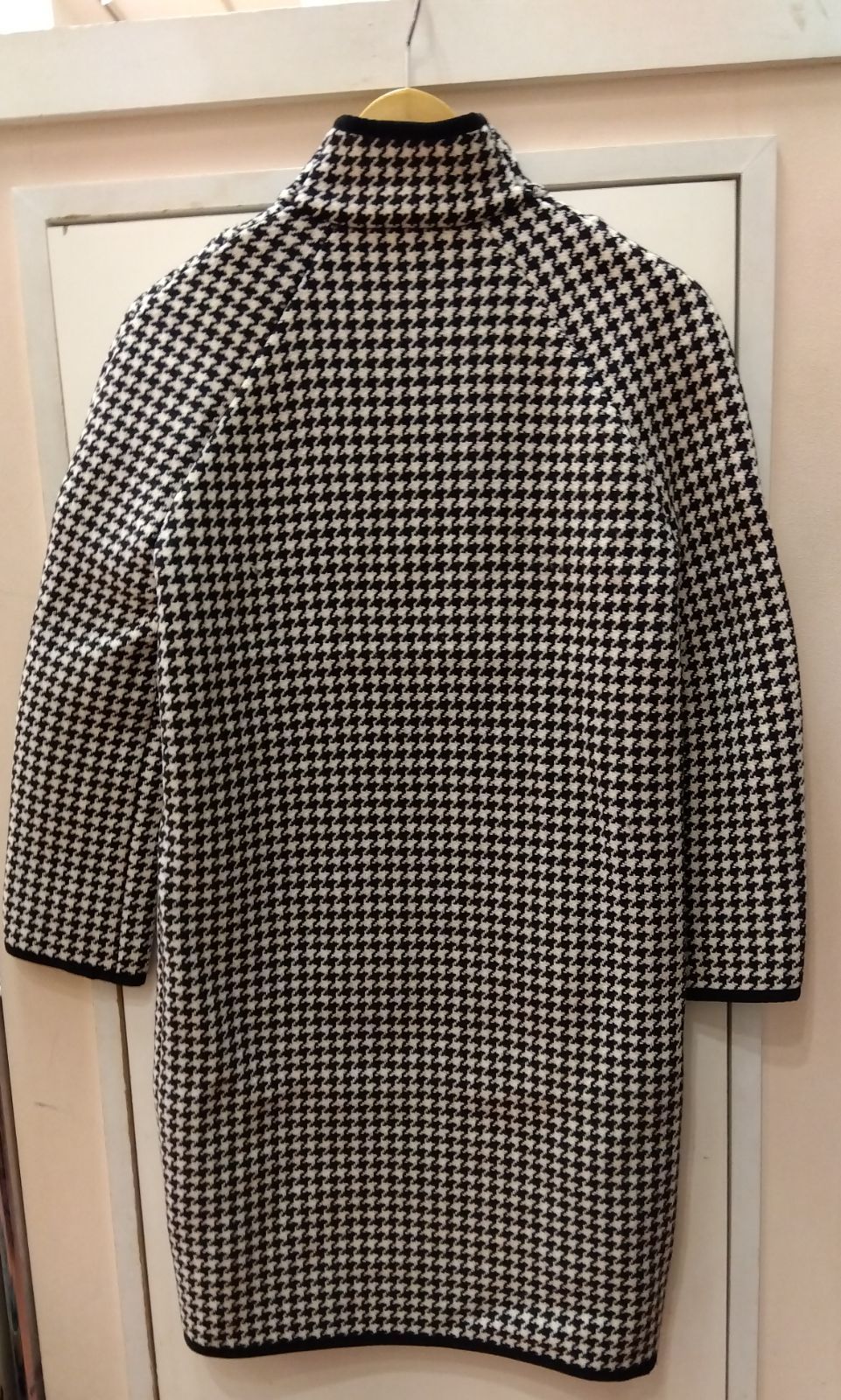 M17 ブルックスブラザーズ Brooksbrothers 千鳥格子柄 ウールコート