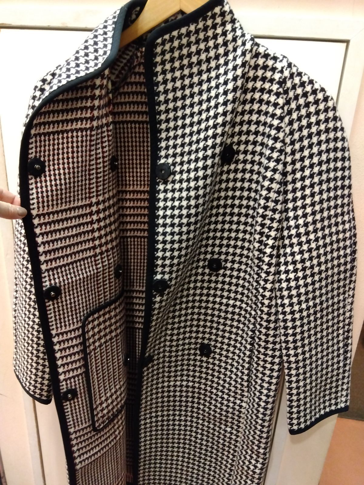 未使用級/M相当✨ブルックスブラザーズ×MOON ウールブルゾン 千鳥柄 未使用級/M相当✨ブルックスブラザーズ×MOON ウールブルゾン 千鳥柄