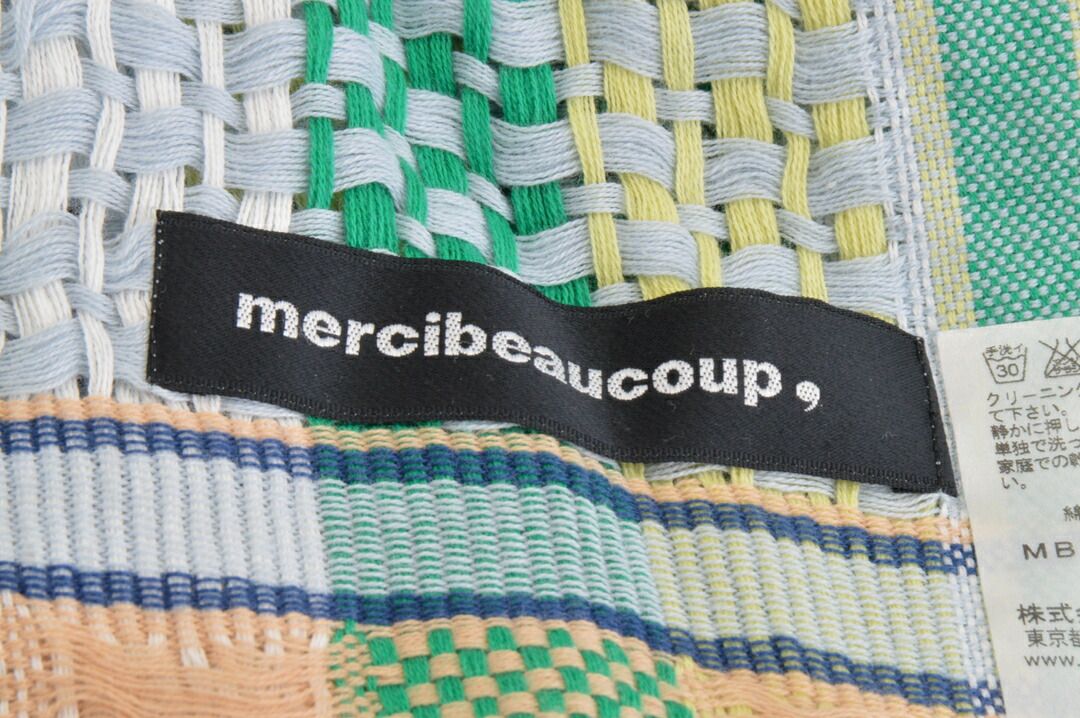 メルシーボークー mercibeaucoup, ストール マフラー チェック