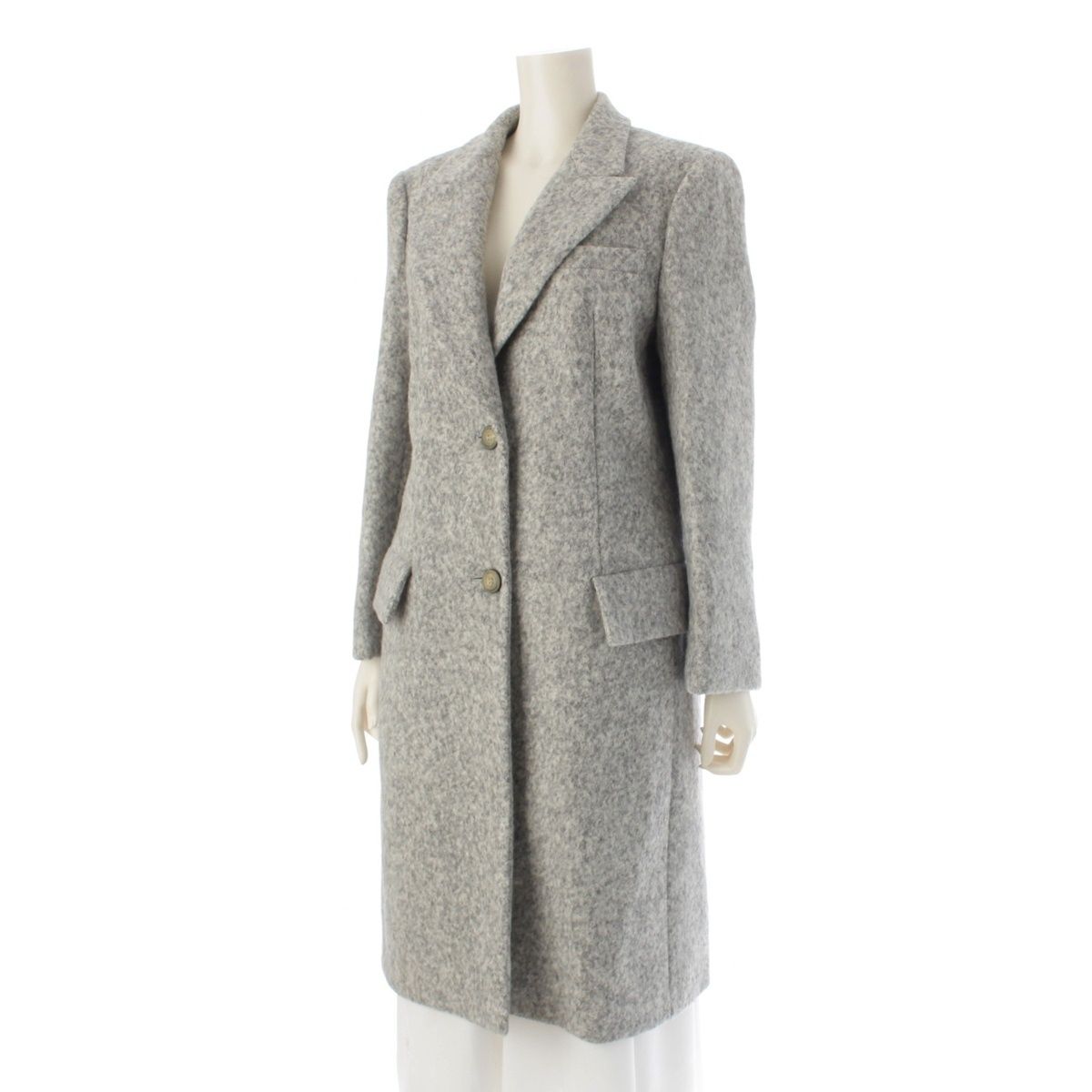 ほぼ未使用✨　サルバトーレ　フェラガモ　チェスター　コート　ロング　アルパカ サルヴァトーレフェラガモ アルパカ ロング チェスター コート