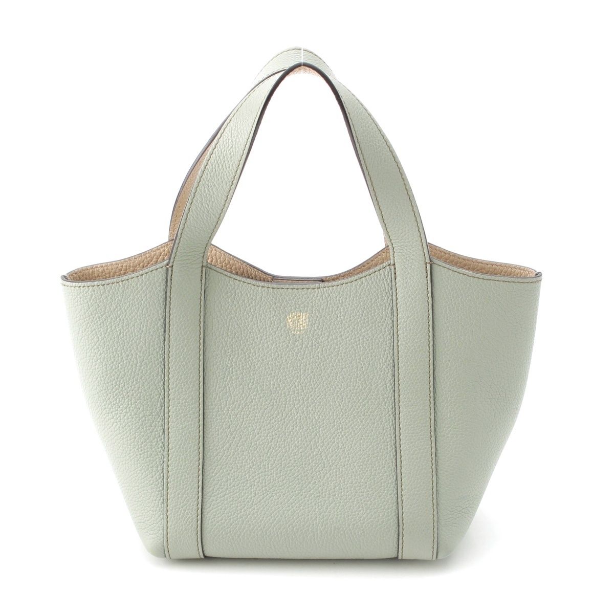 モワナ デュオ DUO BB ミニ ハンドバッグ ミントグレー アイボリー