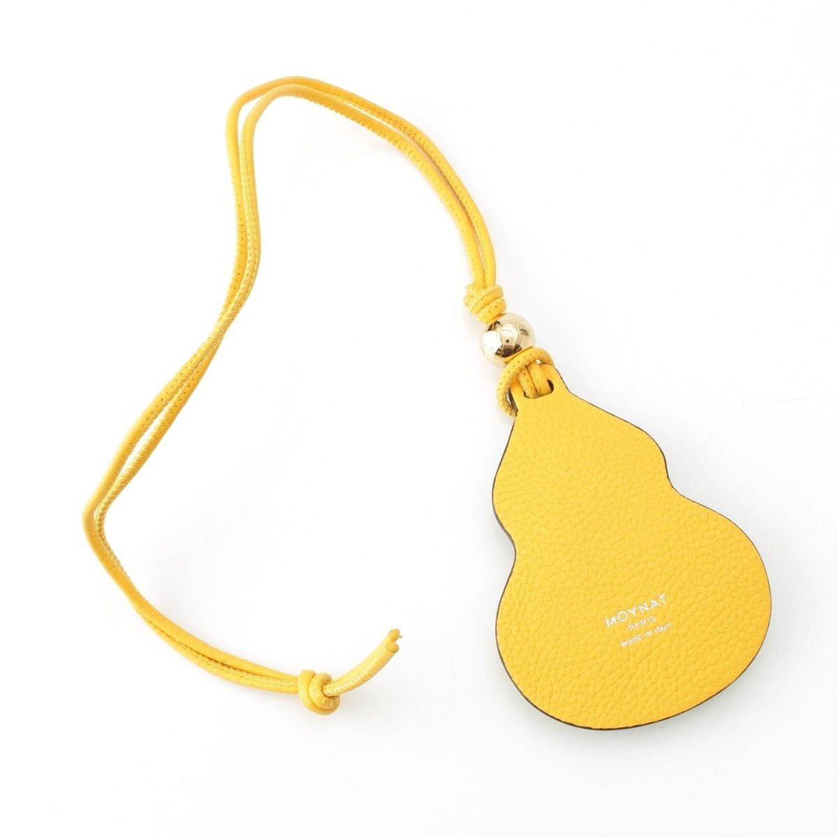 モワナ レザー ヒョウタン バッグ チャーム マルチ