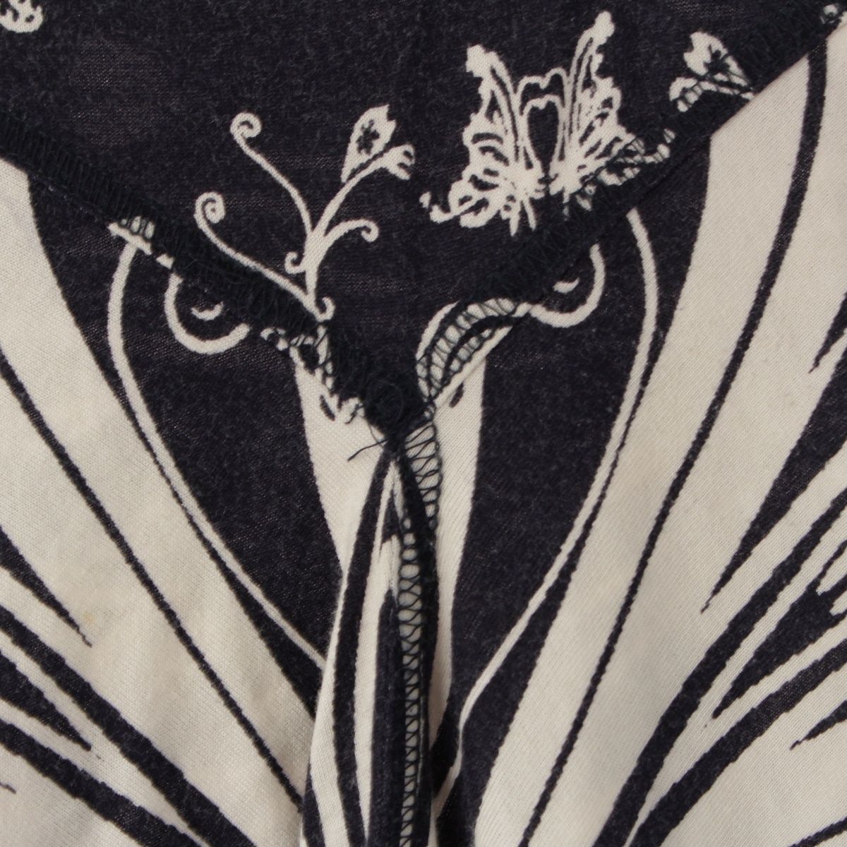 イッセイミヤケ 2004年 04SS コットン フラワープリント 変形 スカート  