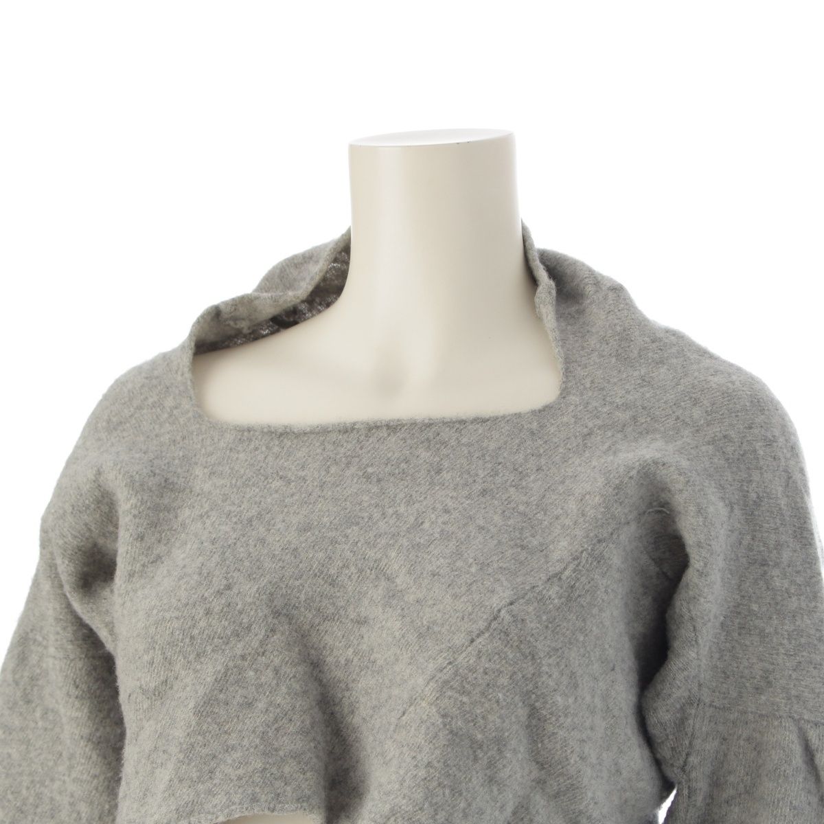 コムデギャルソン 94AW AD1994 ウール ナイロン 縮絨 変形 ニット