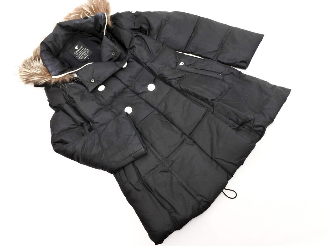 LOVELESS ファー付きダウンジャケット 黒 LOVELESS(ラブレス) / コート