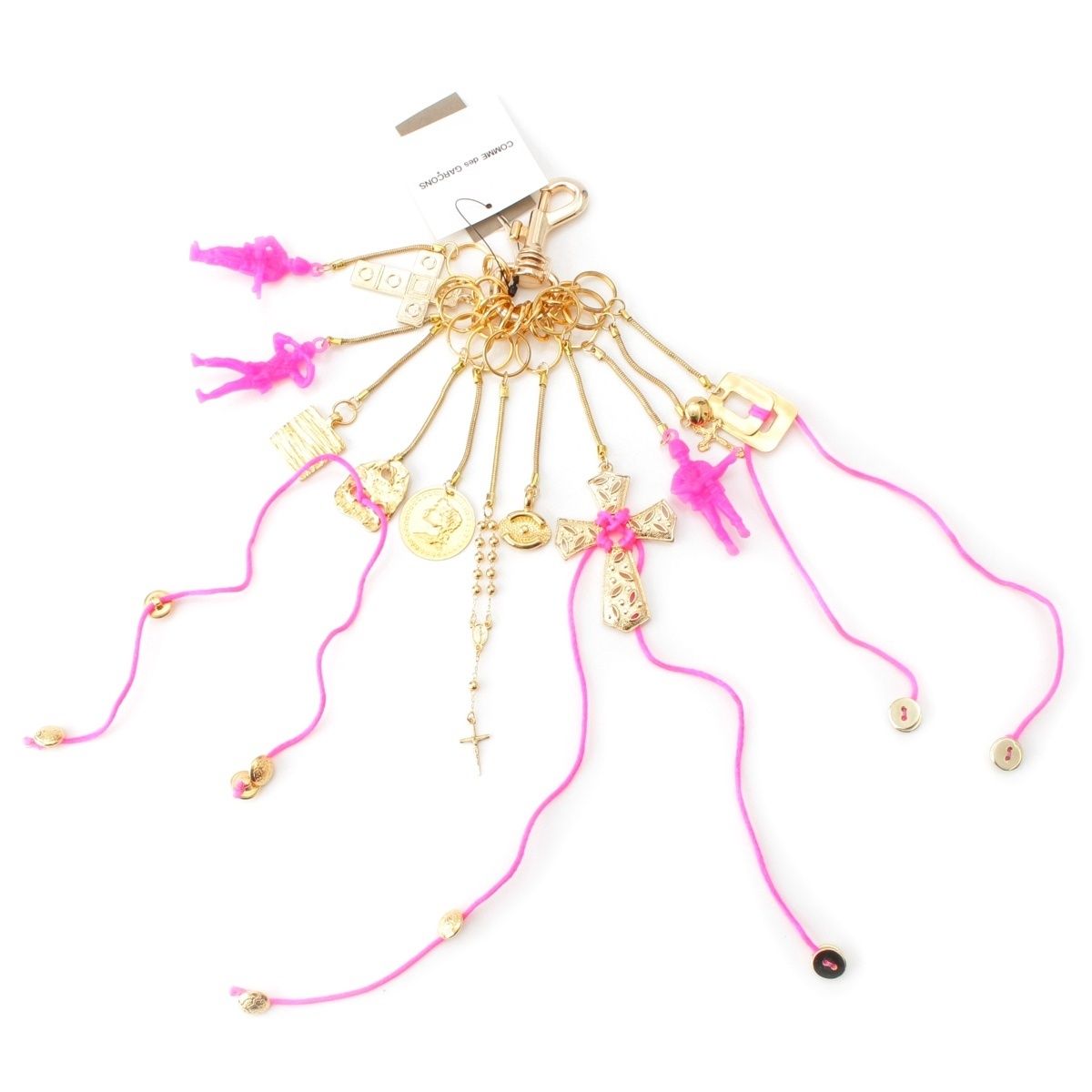 コムデギャルソンオムプリュス Judy Blame ジュディブレイム GP 兵隊 PO K 705 051 1 ピンク ゴールド