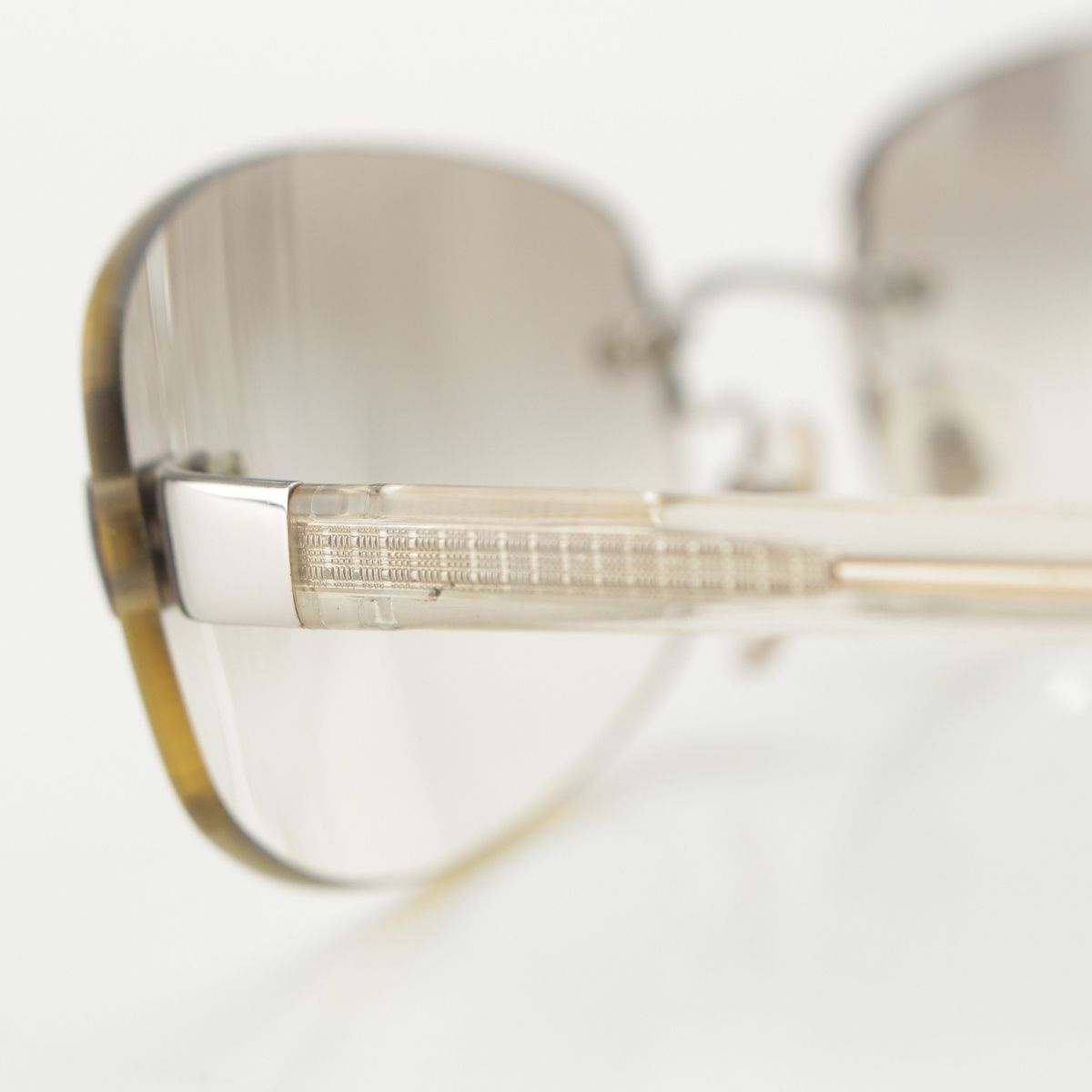 シャネル ココマーク リムレス サングラス アイウェア 4067 シルバー