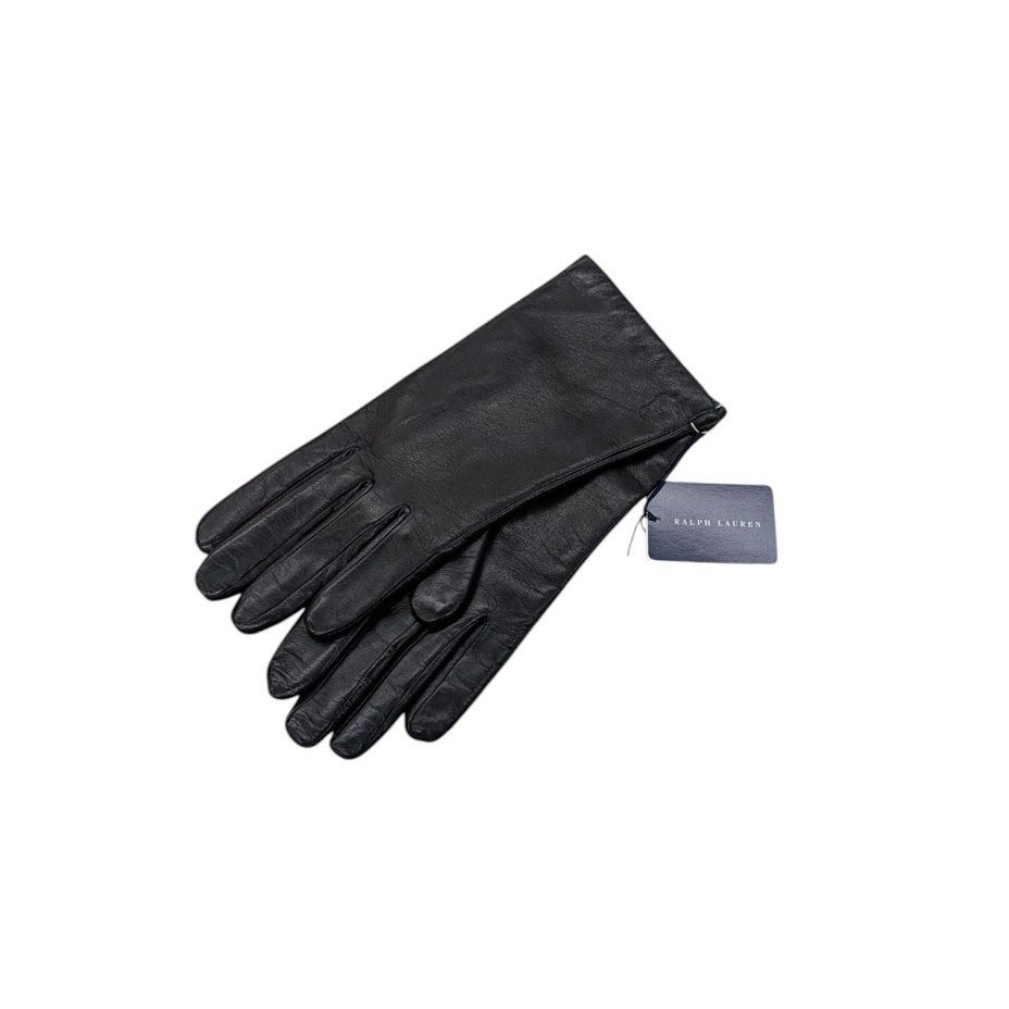 未使用品 RALPH LAUREN ラルフローレン 羊革 レザー グローブ 手袋