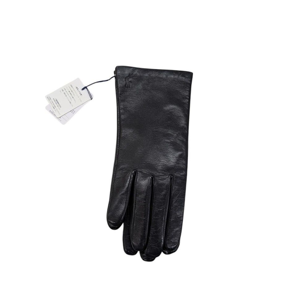 未使用品 RALPH LAUREN ラルフローレン 羊革 レザー グローブ 手袋