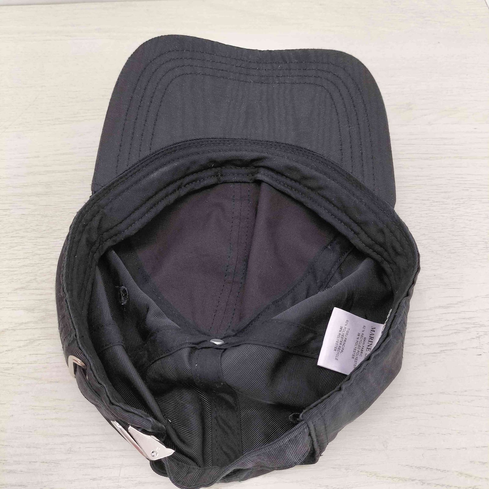 マリーンセル MARINE SERRE Regenerated Recycled Moire Baseball Cap