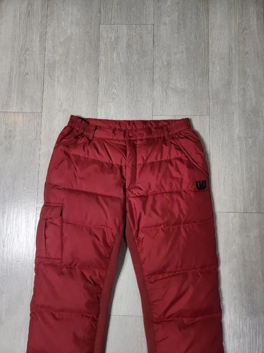 MUスポーツ レディースゴルフ グースダウン 防風 ズボン 30 31