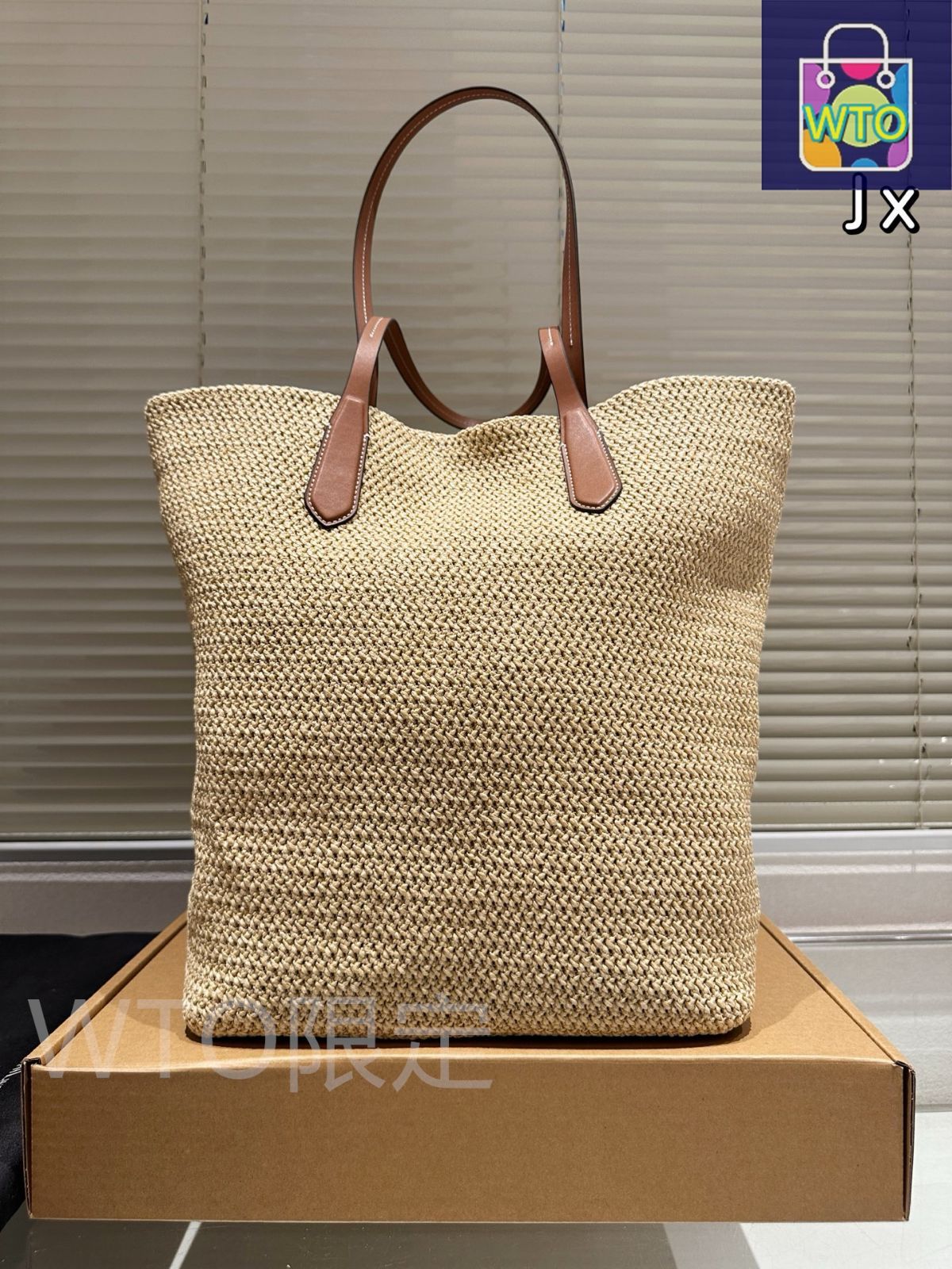 今日特価】Ralph Lauren ラルフローレン 新作 ラフィアバッグ 大容量で