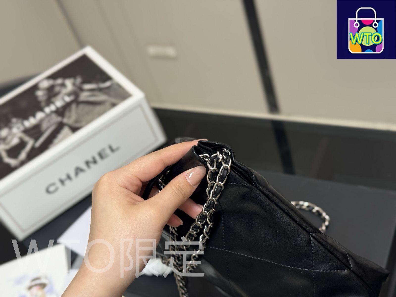 今日特価】Chanel シャネル ミニ22バッグ 象徴的な菱格柄が特徴-WTO