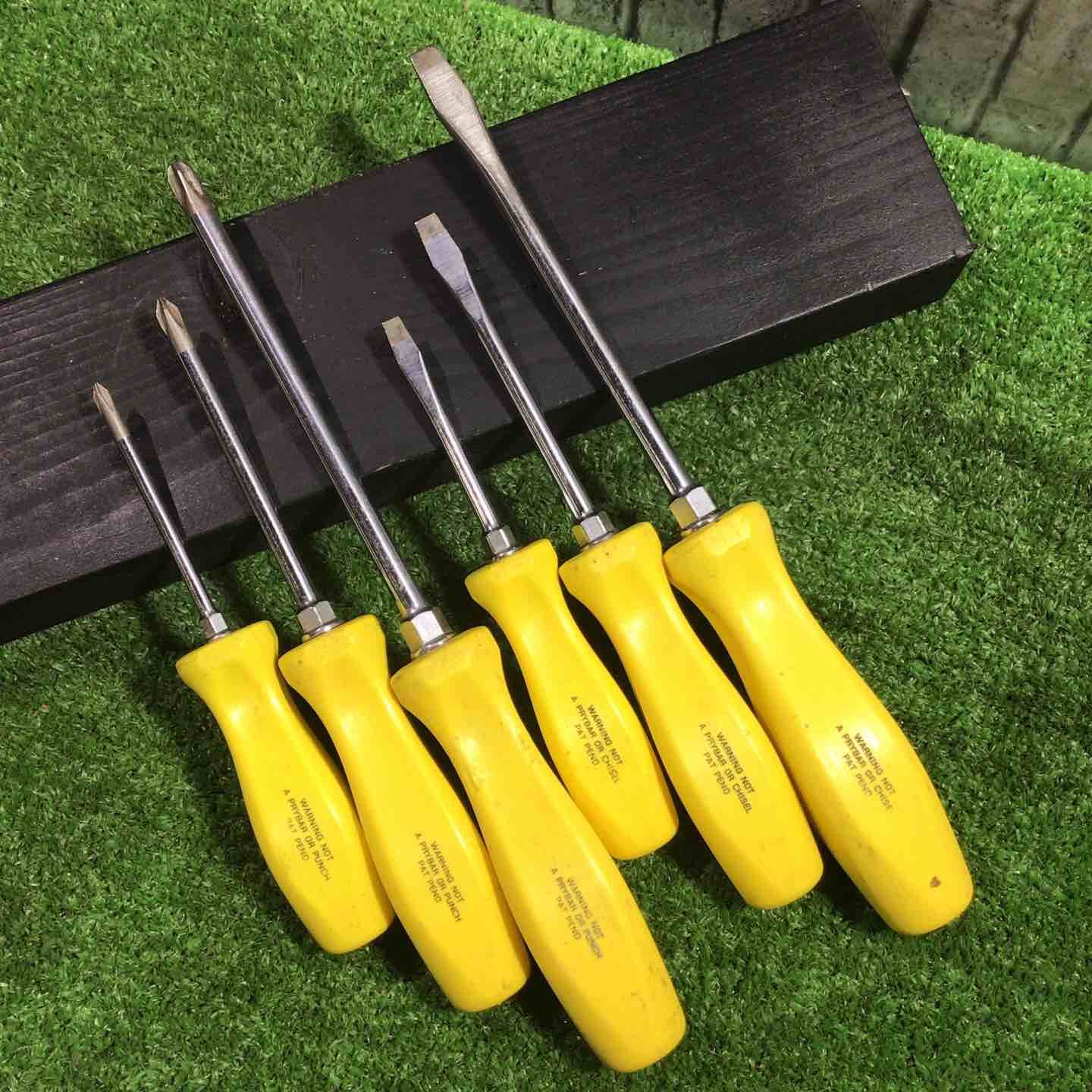 品 スナップオン Snap-on ハードグリップドライバー 6本セット SDDシリーズ