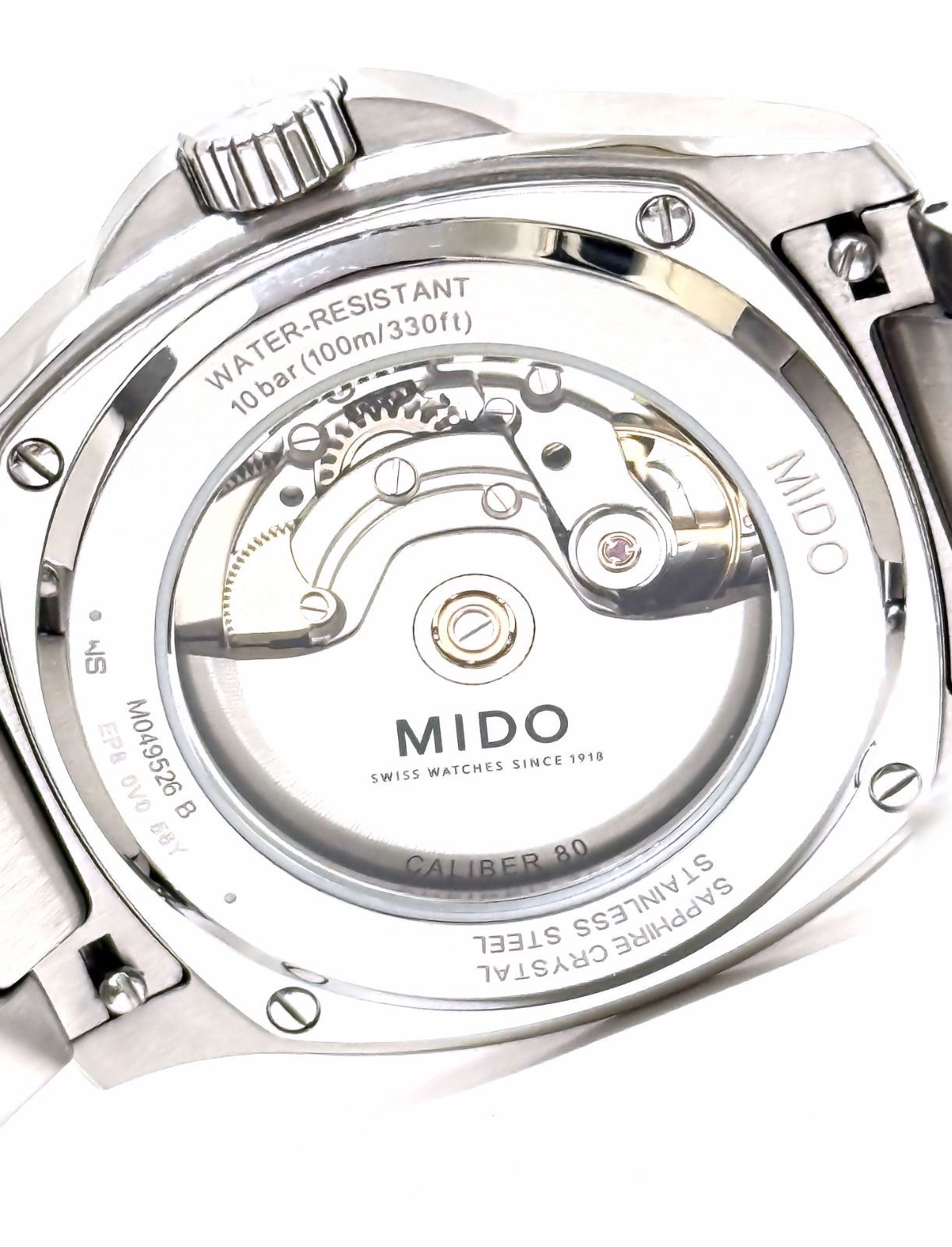 美品 完備 保証書付き 2024 MIDO Multifort TV Big Date ミドー マルチ