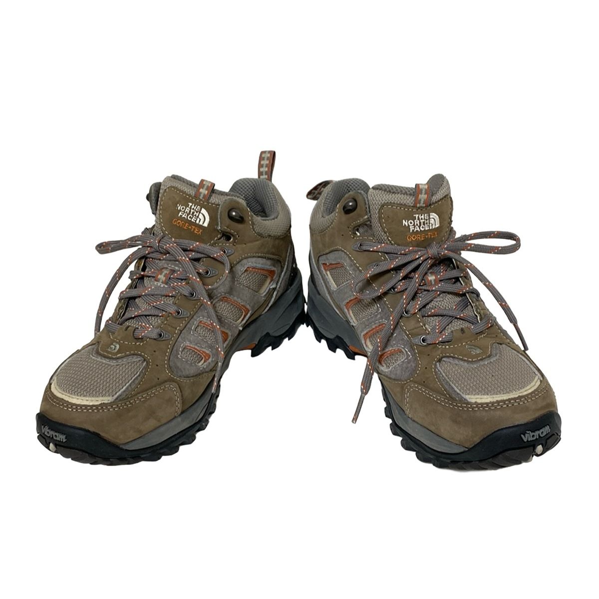 THE NORTH FACE ノースフェイス シューズ 26 メンズ AE 3 T 6 U カーキ グレー マルチ トレッキングシューズ GORE TEX