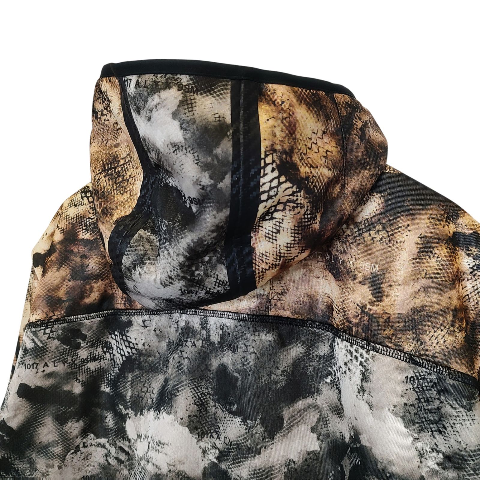 1017 ALYX 9SM アリクス MESH POLAR FLEECE ZIP UP HOODIE