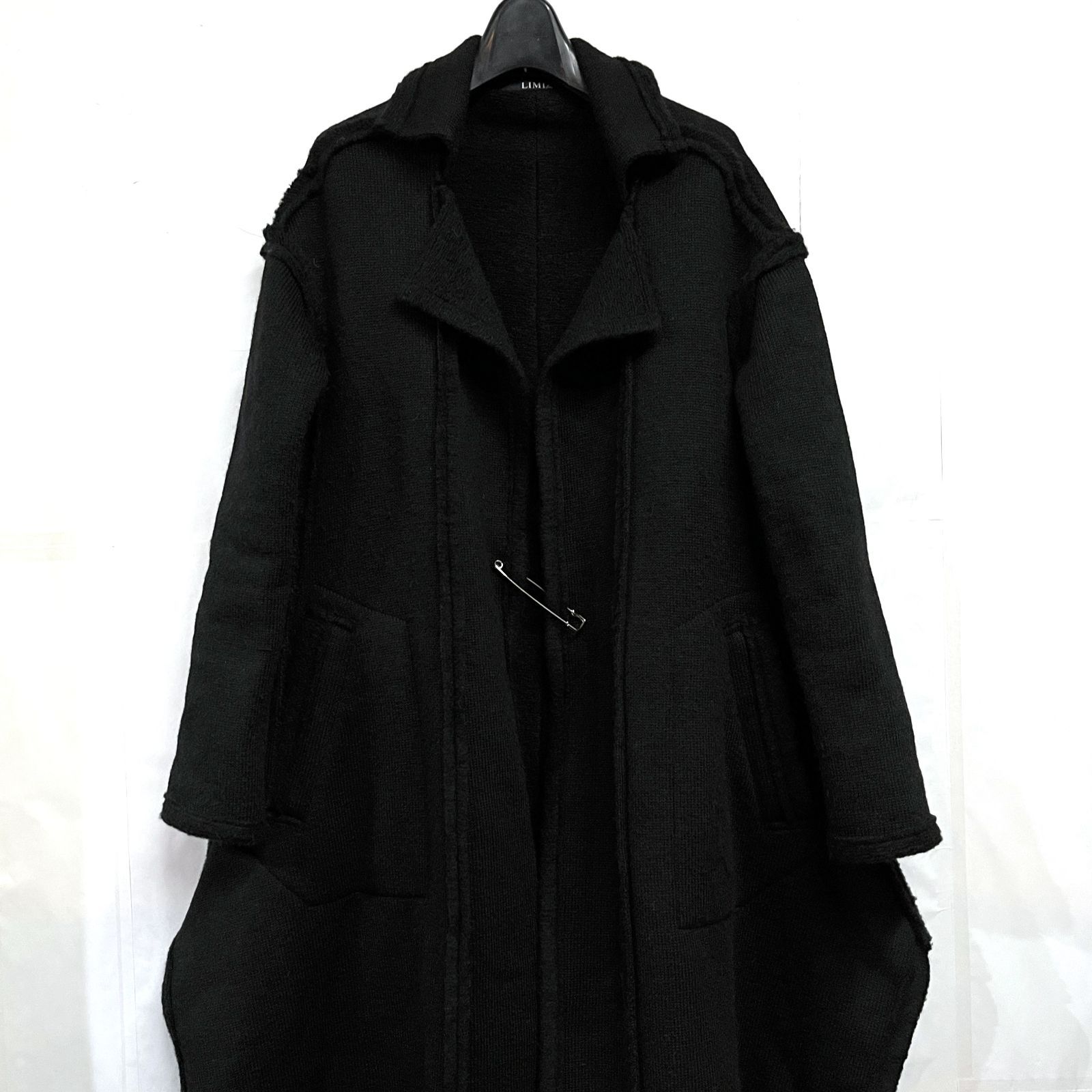 LQ ロングコート　ヨウジヤマモト Yohji Yamamoto LIMI feu｜ヨウジヤマモトリミウゥ ウール ロング