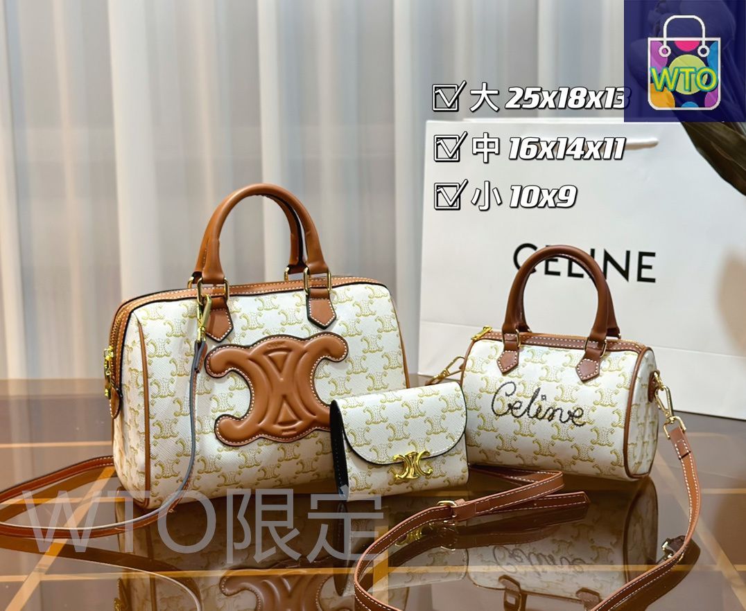 今日特価】Celine セリーヌ、Coach コーチ 組み合わせパック 三つの