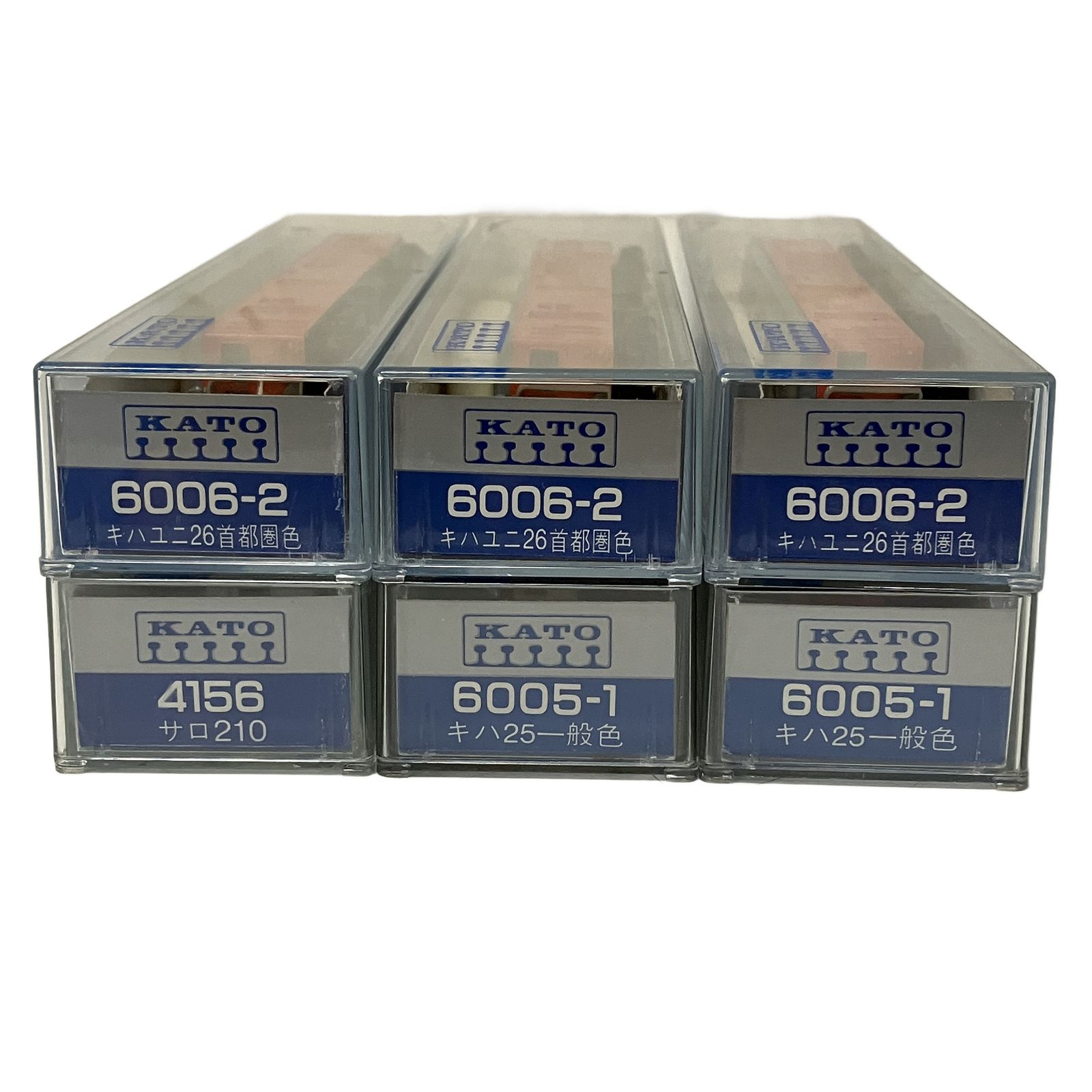 KATO 4156 6005-1 6006-2 サロ210 キハ25一般色 キハユニ26 首都圏色 6