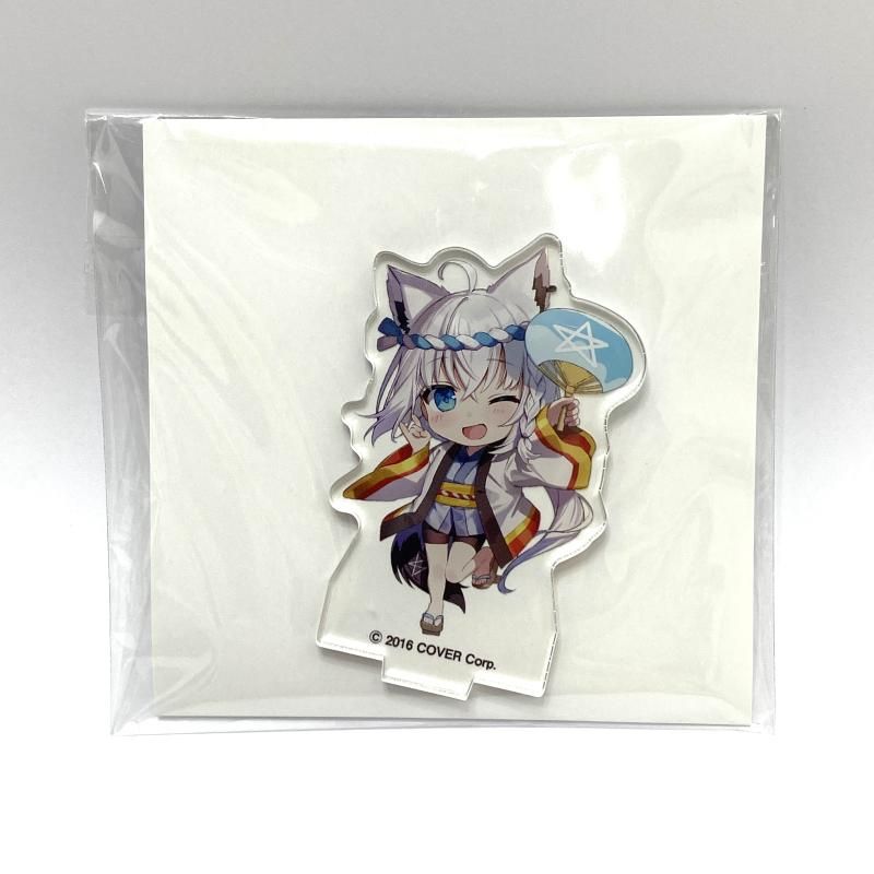 中古】白上フブキ オリジナルミニアクリルスタンド ホロライブ