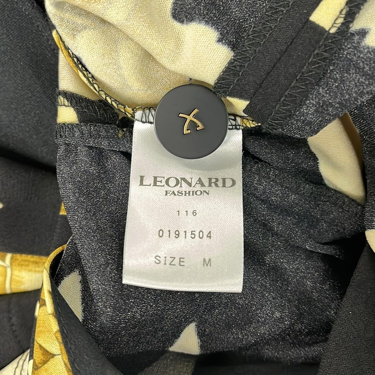 LEONARD(レオナール) ジャケット サイズM レディース美品 - 黒