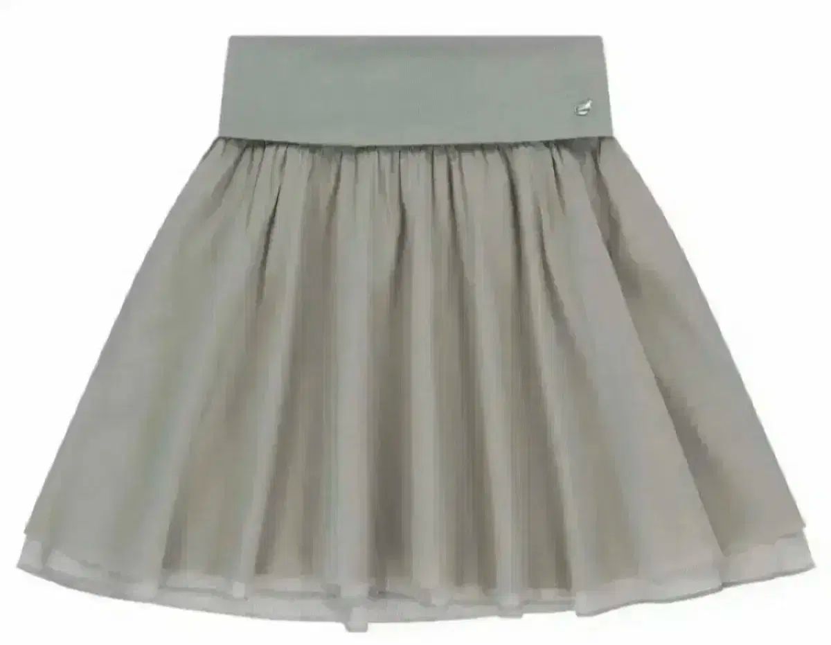 ISSEY MIYAKE イッセイミヤケ ダブルシャーリングスカート グレー サイズ1 軽量素材 その他 